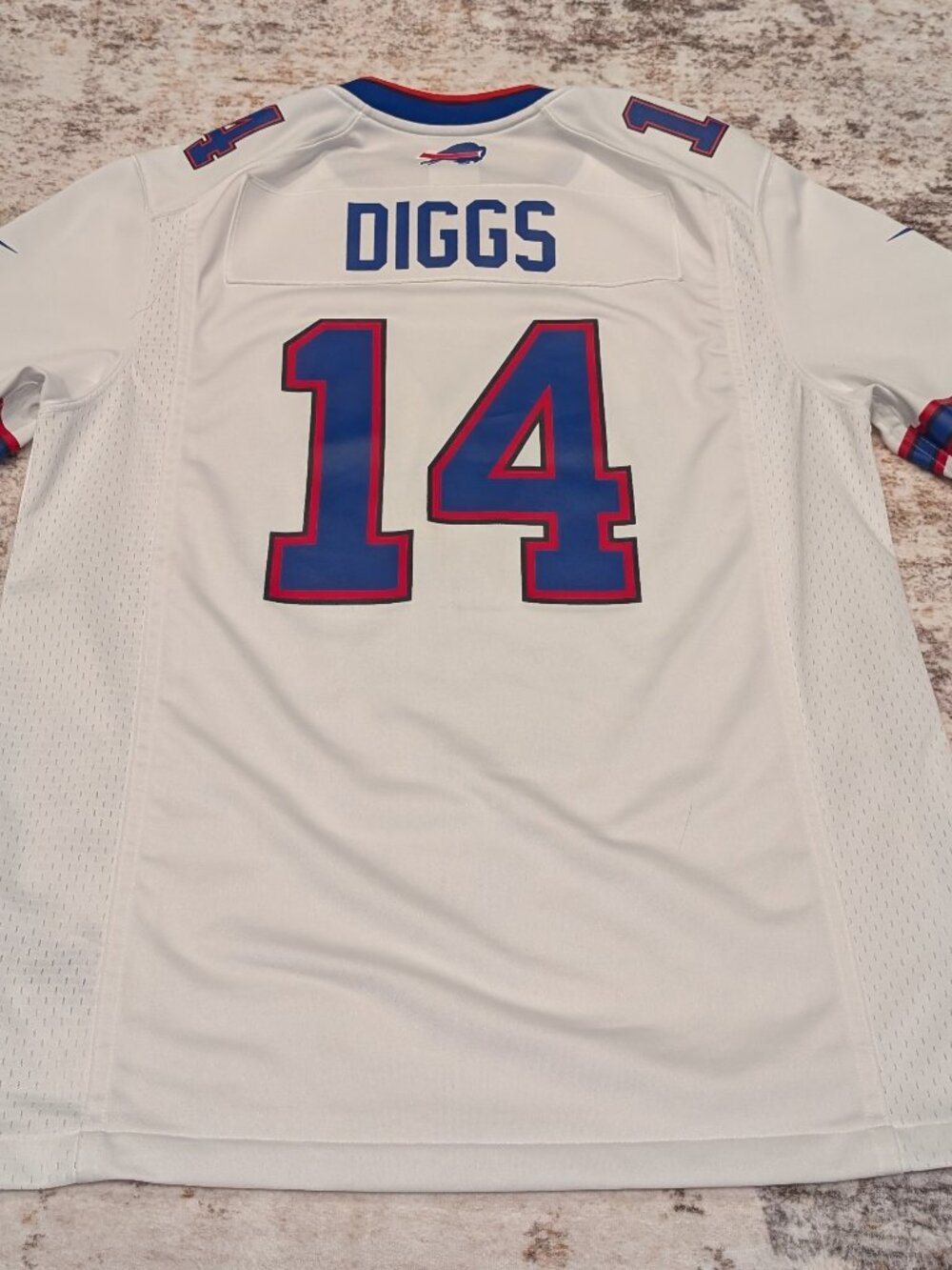 Nike Buffalo Bills Stefon Diggs #14 On Field Jersey White Men’s M NFL